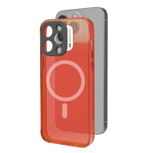 SBS FLUO NEON IPHONE 14 PRO orange backcover