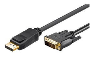 GOOBAY Cable DisplayPort to DVI-D Dual-Link 51961, 2m, Black