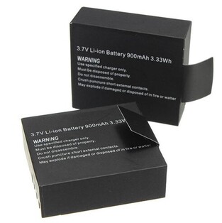 LAMTECH RECHARGEABLE Li-ion  BATTERY 3.7V 900mAh FOR ACTION CAMERA BULK