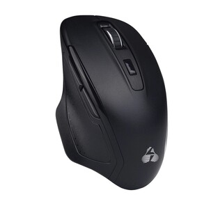 POWERTECH Wireless Mouse PT-853, 1000DPI, Nano USB-A & USB-C, Black