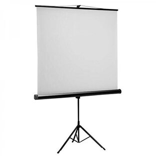 SBOX PROJECTOR SCREEN WITH TRIPOD 135' / 240 x 240 cm