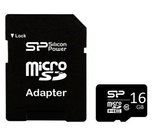 SILICON POWER κάρτα μνήμης 16GB micro SDHC, Class 10