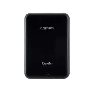 Canon Zoemini PV123 Mini Photo Printer Black with 20Sheets 2x3'' & 10Sheets Circle