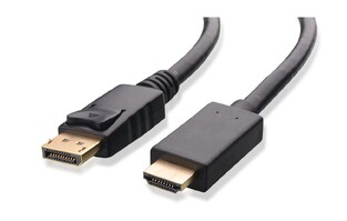 POWERTECH καλώδιο DisplayPort σε HDMI CAB-DP026, 1080p, CCS, 1m, μαύρο