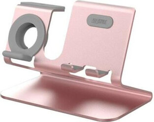 AhaStyle ST05 Desk Stand for Apple iPhone, Watch & Airpods Charging Rose-Gold