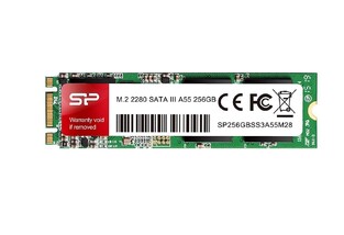 SILICON POWER SSD A55, 256GB, M.2 2280, SATA III, 560-530MB/s