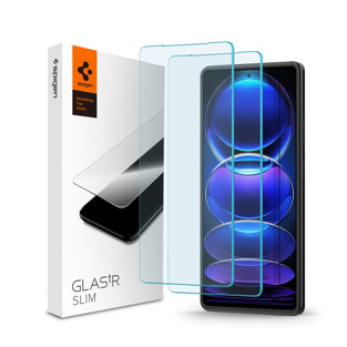 SPIGEN SLIM TEMPERED GLASS XIAOMI REDMI NOTE 12 PRO 5G / POCO X5 PRO (2 PACK)