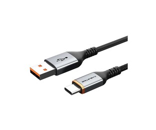 CABLETIME USB to USB-C cable CT-AMCM5A, 5A, 1m, black