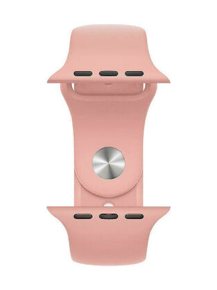 Rockrose Rough Jade Pink Silicone Strap (Apple Watch 42/44/45mm)