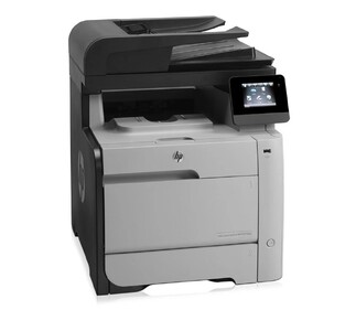 HP used Printer LaserJet M476dn, Color, MFP, without toner