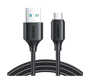 JOYROOM USB to Micro USB cable S-UM018A9, 2.4A, 1m, black