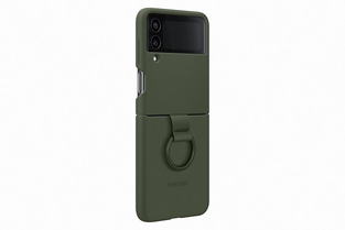 Samsung Silicone/Ring Cover Galaxy Z Flip4 Khaki