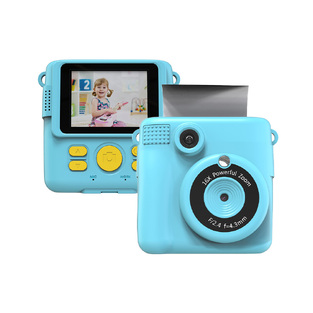 LAMTECH KID INSTANT CAMERA WITH FLASH BLUE LAM114246