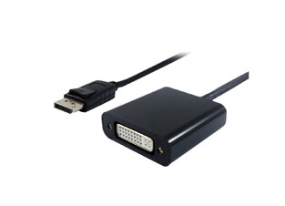 POWERTECH αντάπτορας DisplayPort σε DVI (F) PTH-030, active, 4K2K, μαύρο