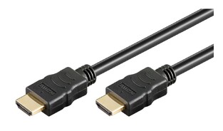 GOOBAY cable HDMI 2.0 with Ethernet 61160, 18 Gbit/s, 4K, 3m, black