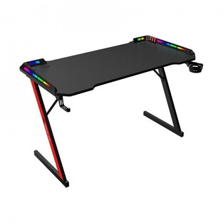 XTRIKE DK-05 GAMING DESK WITH LED LIGHTS