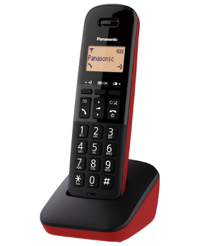 Panasonic Dect KX-TGB610GR Red