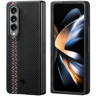 Pitaka Fusion Weaving Air Case - Θήκη Aramid Fiber Body Samsung Galaxy Z Fold4 - 0.55mm - 600D - Rhapsody