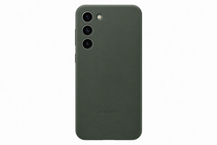 Samsung Leather Cover Galaxy S23+ Green