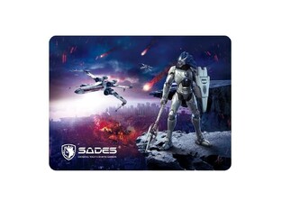 SADES Gaming Mouse Pad Lightning, Low Friction, Rubber base, 350 x 260mm