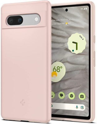 Spigen Thin Fit Case - Google Pixel 7a - Pink Sand