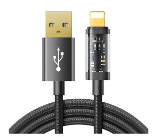 JOYROOM USB to Lightning cable S-UL012A12, 2.4A, 1.2m, black