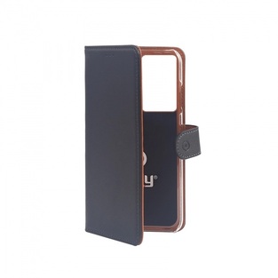 CELLY WALLY BOOK CASE SAMSUNG S21 ULTRA black