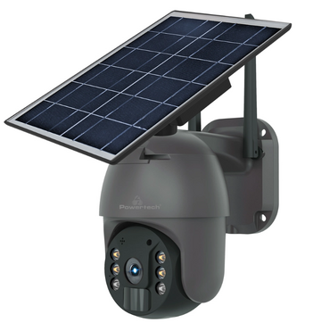 POWERTECH PT-1174 smart solar camera, 3MP, 4G, SD, PTZ, IP65