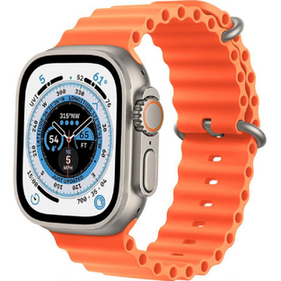 Tech-Protect Iconband Pro - Silicone Strap Apple Watch Ultra/SE/8/7/6/5/4 (49/45/44mm) - Orange