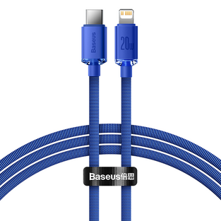 Baseus Crystal Shine Series Cable Type-C to Lightning 20W 1.2m Blue