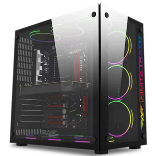 ARMAGGEDDON FULL ATX GAMING CASE NIMITZ TR7000 BLACK