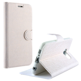 ΘΗΚΗ SAMSUNG A3 A300 LINE LEATHER-TPU BOOK STAND WHITE