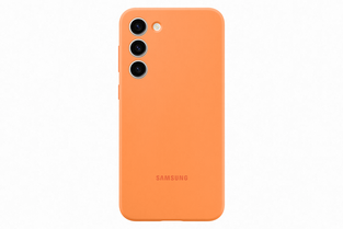 Samsung Silicone Cover Galaxy S23+ Orange