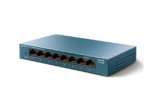 TP-LINK Desktop Switch LS108G, 8-port 10/100/1000Mbps, Ver. 1.0