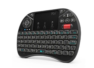 RIITEK Mini i8X wireless keyboard with touchpad, backlit, 2.4GHz