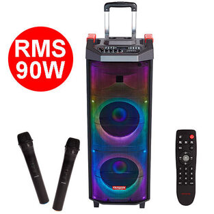 AIWA PORTABLE TWS TROLLEY PARTY SPEAKER RGB LIGHTING RMS 90W KBTUS-710