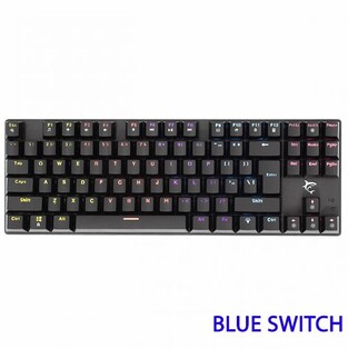 WHITE SHARK MECHANICAL US KEYBOARD COMMANDOS BLUE SWITCH