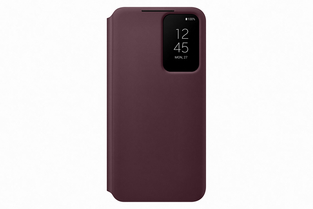 Samsung Smart Clear View Cover Galaxy S22 Burgundy