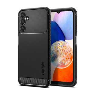 SPIGEN RUGGED ARMOR SAMSUNG A14 5G black backcover