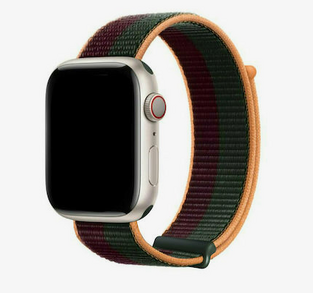 Dux Ducis Nylon Sport Bracelet Apple Watch (38/ 40/ 41mm) Cherry Green