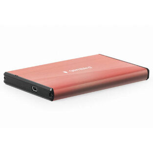 GEMBIRD USB 3.0 2.5" ENCLOSURE BRUSHED ALUMINUM PINK