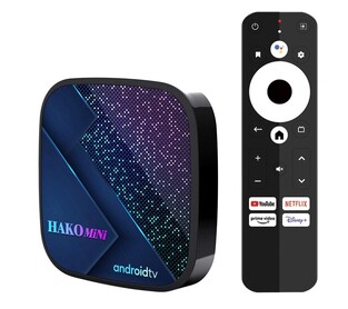 TV Box HAKOMiNi, Google/Netflix certificate, 4/32GB 4K, WiFi, Android 11