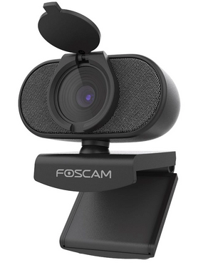 FOSCAM web κάμερα W25, USB, 2MP, Full HD, mic, 84° γωνία θέασης, μαύρη