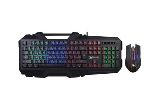 BLOODY mouse & keyboard set BLD-B2500, wired, 4000Cpi, black