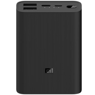 Xiaomi Powerbank 3 Ultra Compact Fast Charge 10000mAh 2xUSB/Type-C/Micro USB Black