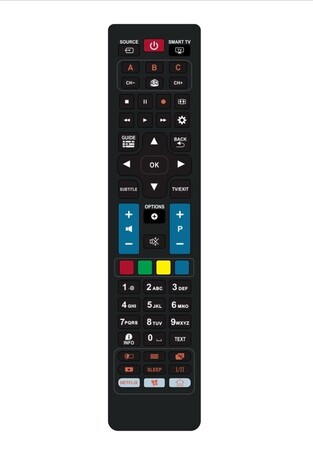 POWERTECH Remote control PT-832 for Philips TVs