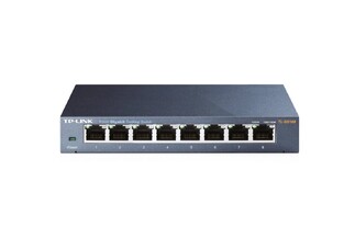 TP-LINK Desktop Switch TL-SG108 8 Θυρών, 10/100/1000Mbps, Ver. 6.0