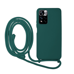 Vivid Silicone Case Lace Redmi Note 11 Pro+ 5G Pine Green