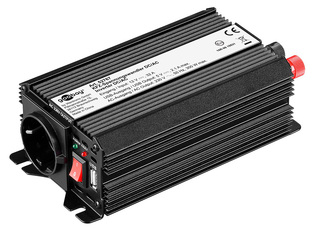 GOOBAY inverter αυτοκινήτου 52767, 12V σε 230V, 300W