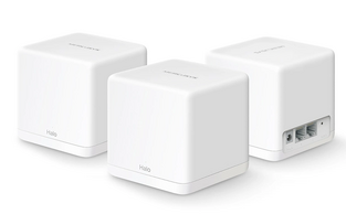 MERCUSYS Mesh Wi-Fi System Halo H30G, 1.3Gbps Dual Band, 3pcs, Ver. 1.0